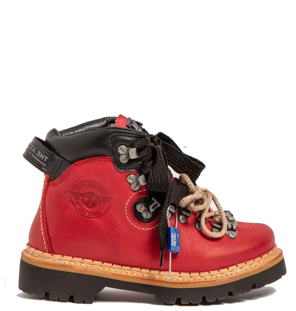 ART 0030 Roma - Red Alpine Boot ART