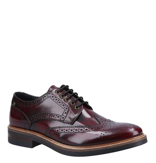 Woburn Hi-Shine Brogue Shoe