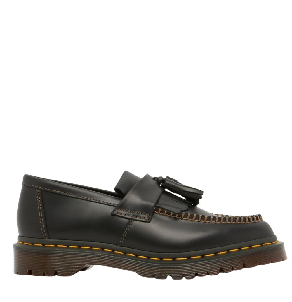 Adrian Ben Tassel Loafer - Black