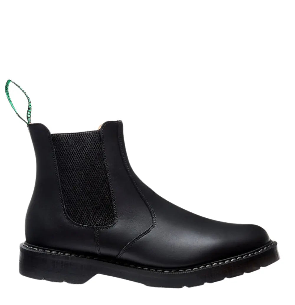 Solovair Dealer Boot - Black Greasy Solovair
