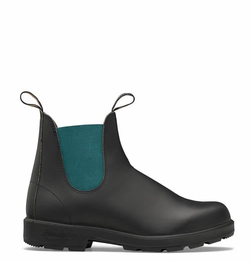 2307 - Teal Black Boots
