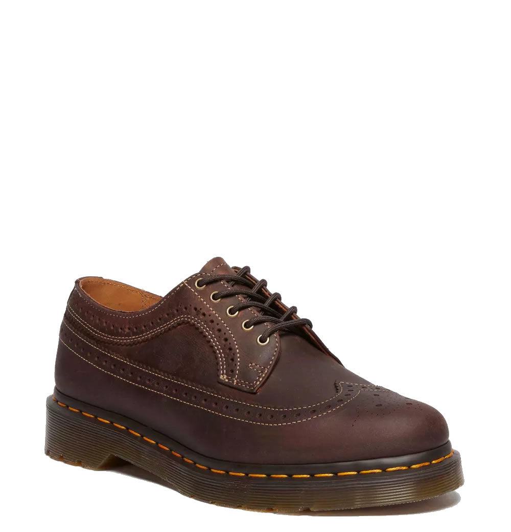 3989 Brogue - Brown Crazy Horse Shoes
