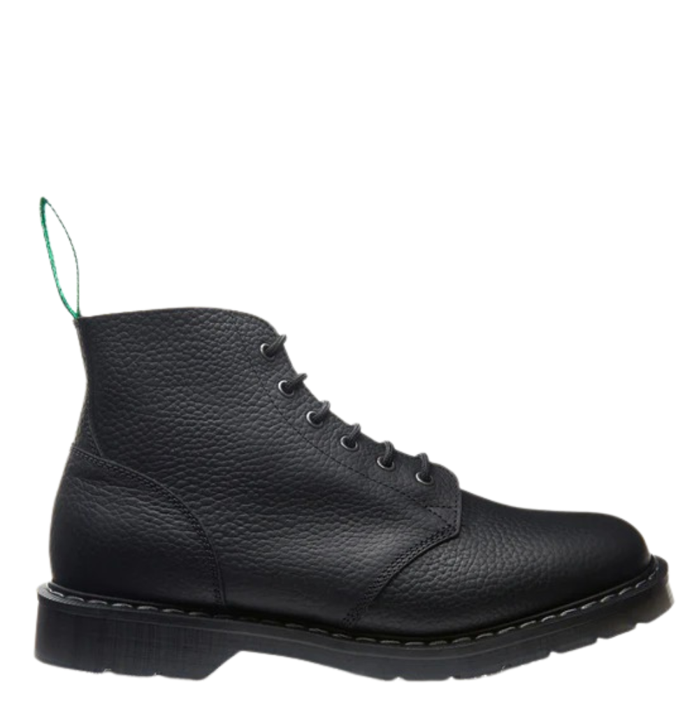 Astronaut Boot - Black Greasy Grain