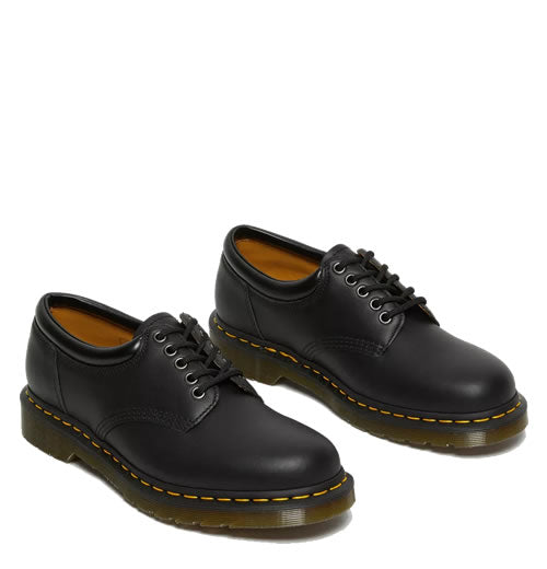 Dr Martens 8053 Black Nappa Leather Shoes The Boot Company