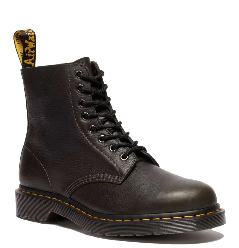 1460 Ambassador - Forest Green Leather Boots