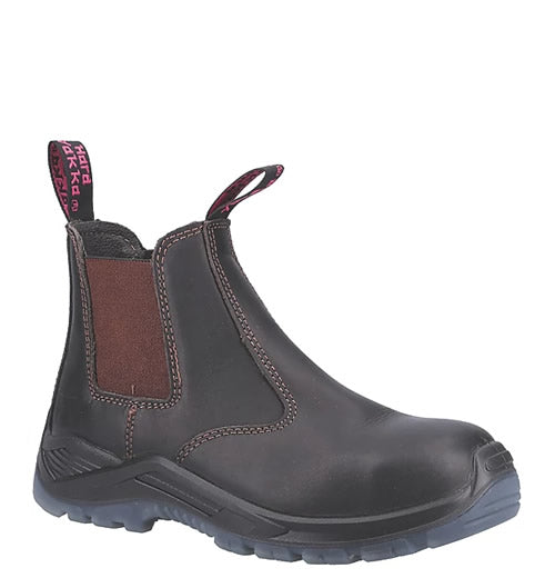 Banjo - Brown Steel Toe Safety Boot