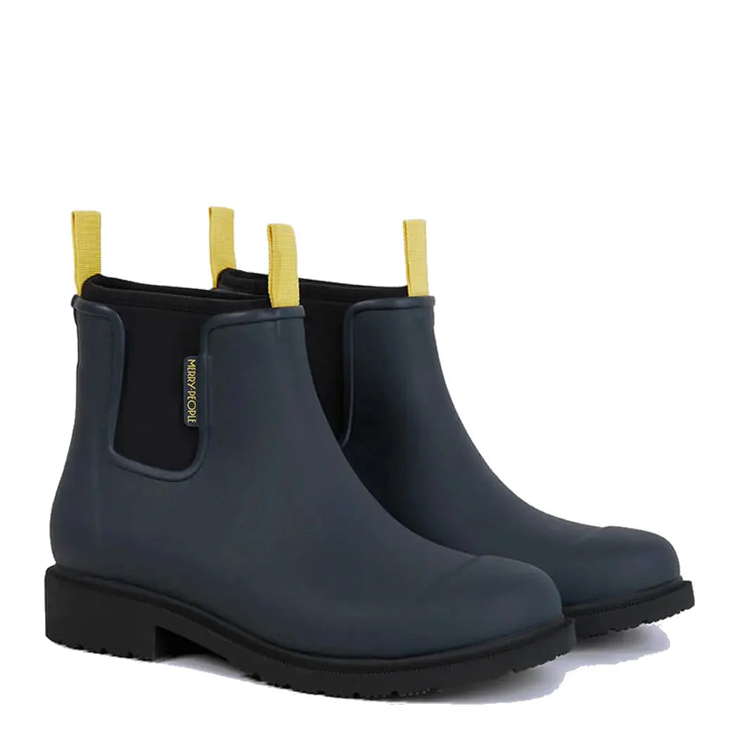 Merry People Bobbi Waterproof Boots - Midnight Blue Merry People