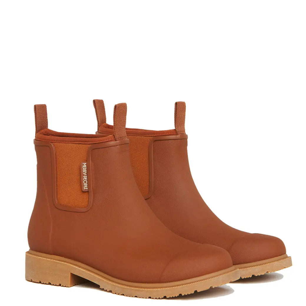 Merry People Bobbi Waterproof Boots - Rust Merry People