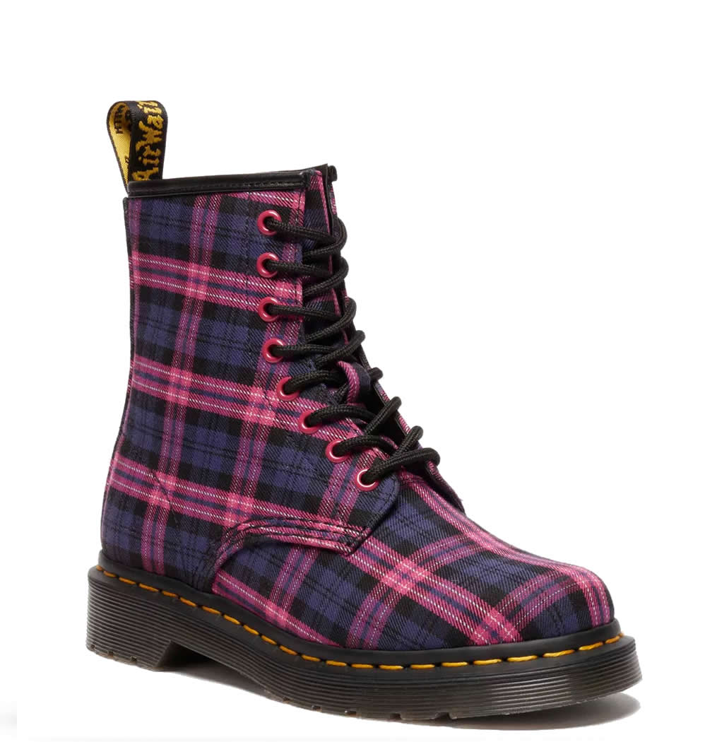 1460 Tartan - Pink Multi