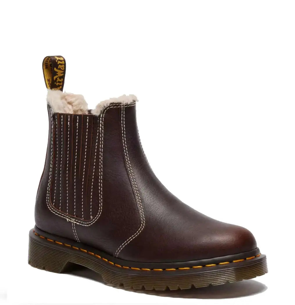 2976 Leonore II - Dark Brown Grizzly Dr Martens