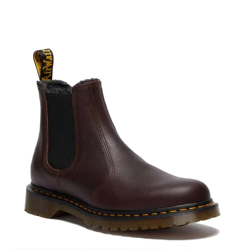 2976 Grizzly - Dark Brown Leather Boots Dr Martens