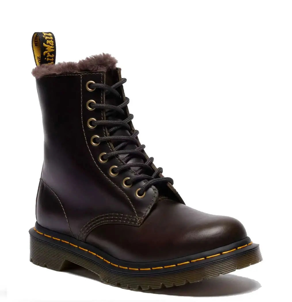 Serena 1460 - Dark Taupe Orleans Dr Martens