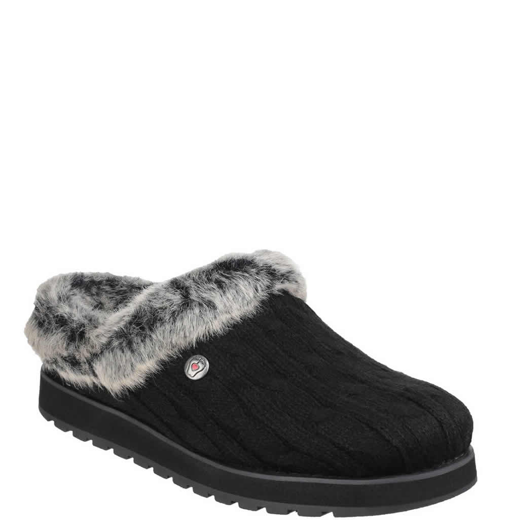 Keepsakes Ice Angel Slip On Mule Slipper