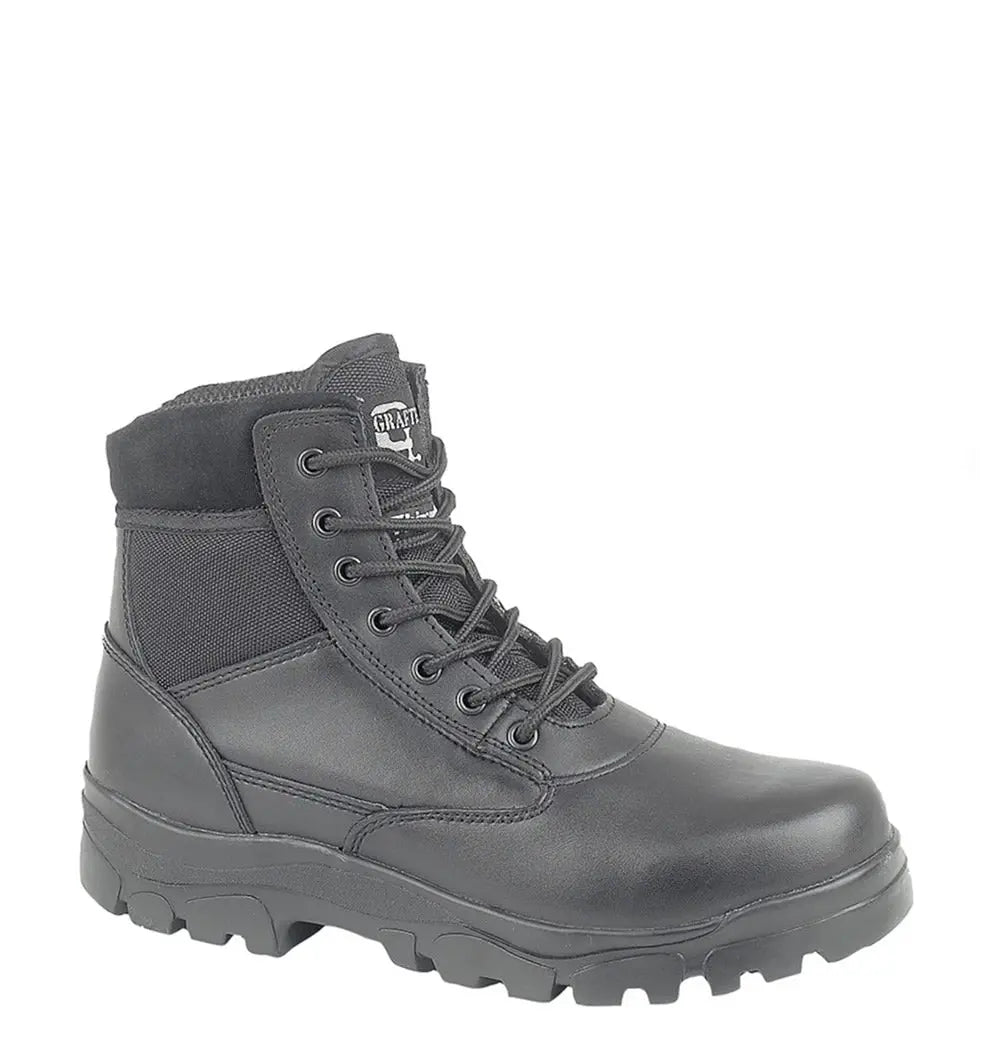 M870a - Black Military Boot Grafters