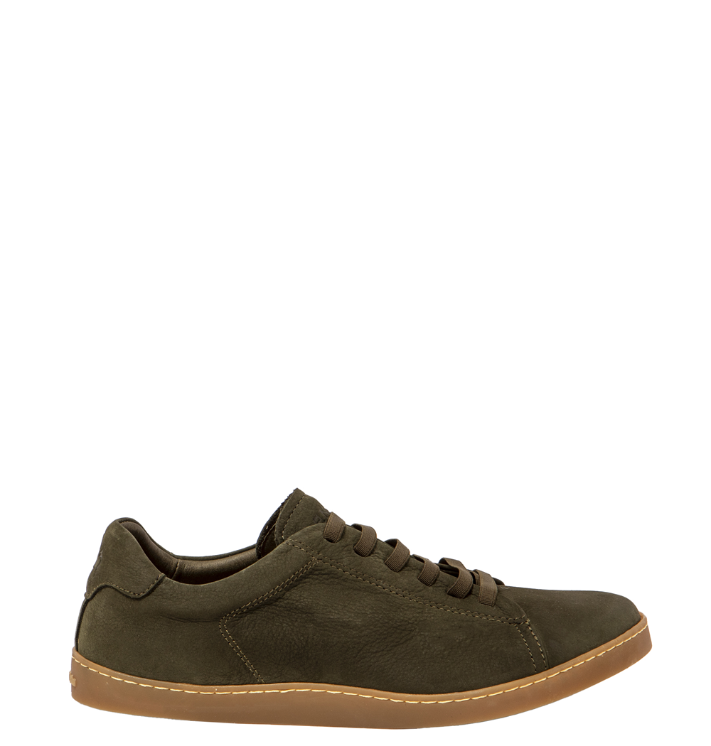 N5910L Nobuck Lavado - Khaki (Barefoot)