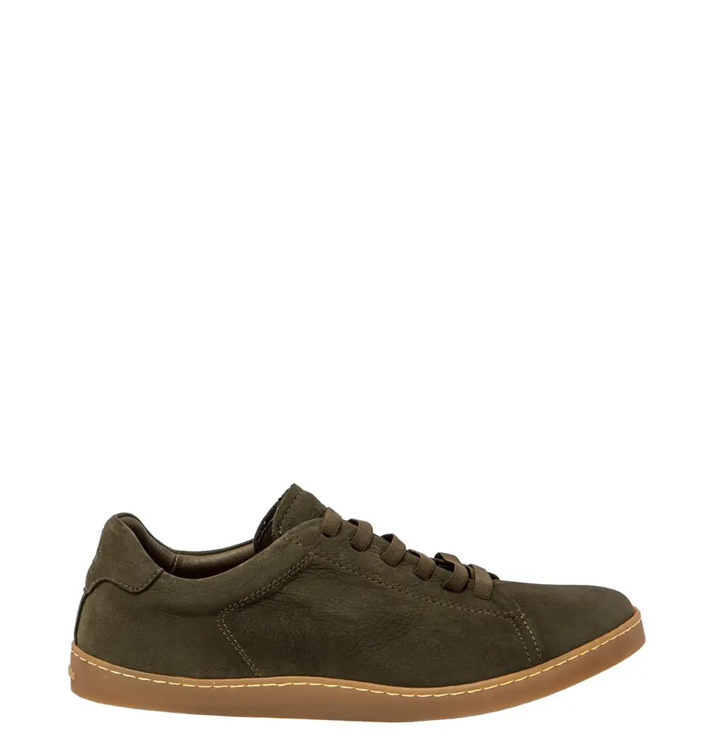 N5910L Nobuck Lavado - Khaki (Barefoot) El Naturalista