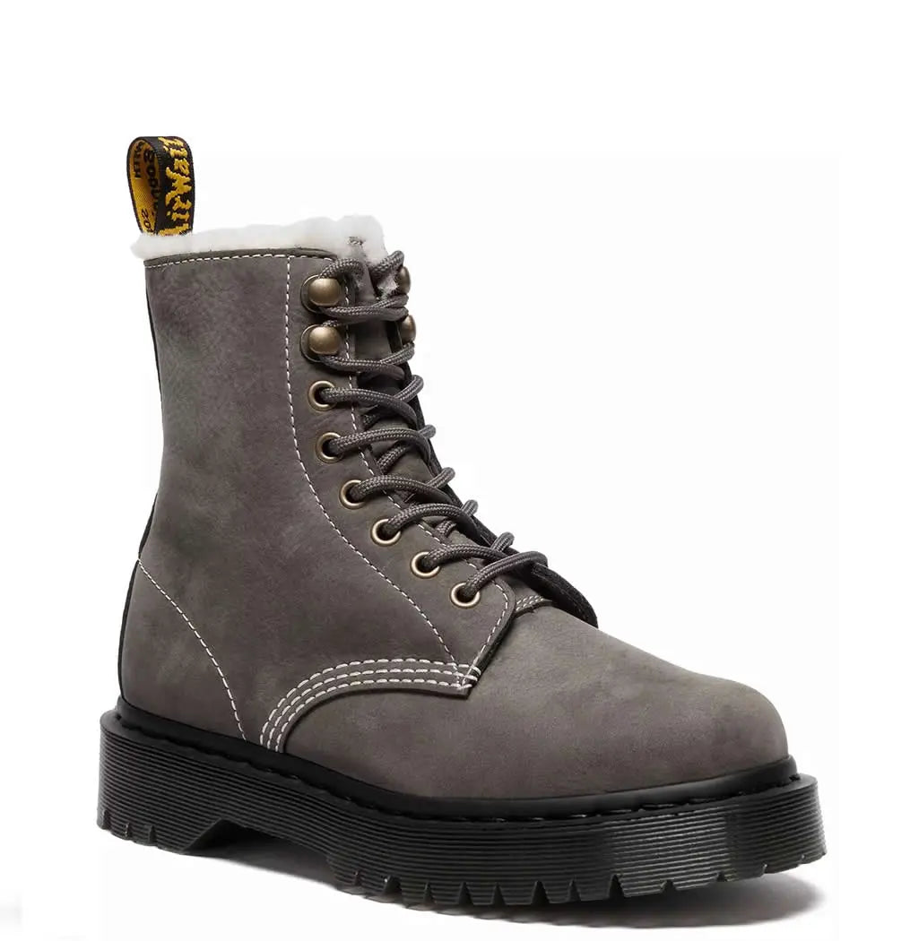 Pascal Bex FL - Gun Metal Boots Dr Martens