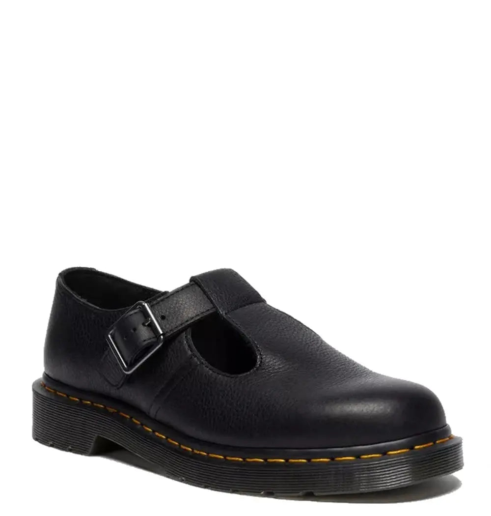 Polley - Black Ambassador Leather Dr Martens
