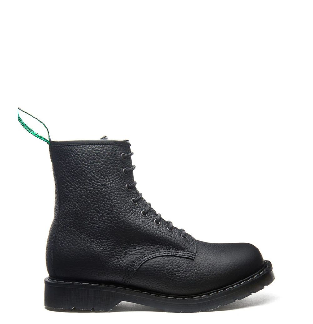 Solovair Derby Greasy Grain - Black