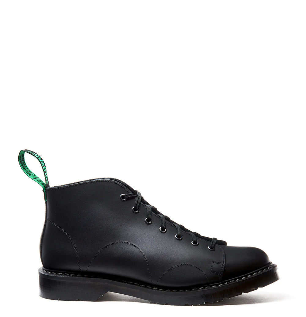 Solovair Monkey Boot - Greasy Black Solovair