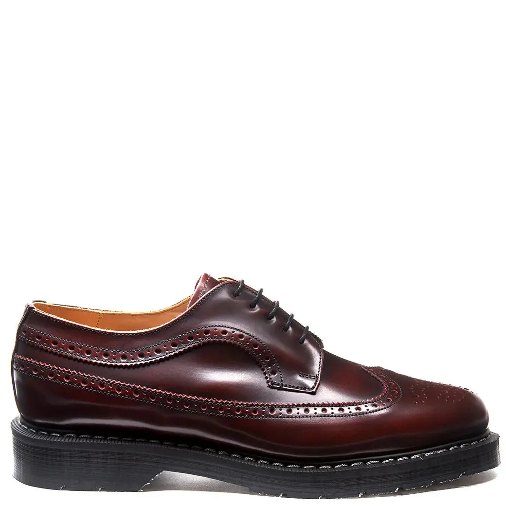 American Brogue - Burgundy Rub-Off Solovair
