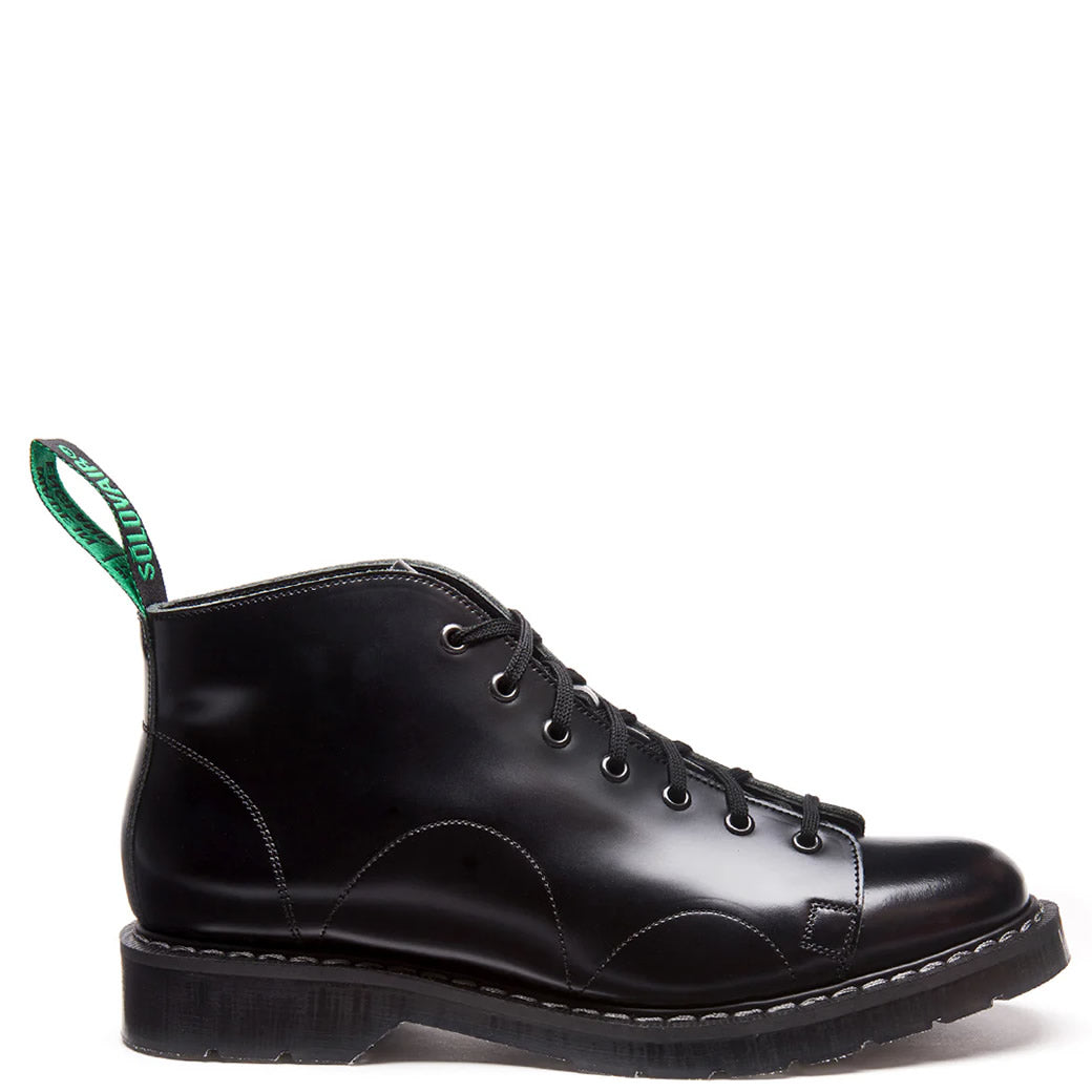 Monkey Boot - Black High-Shine