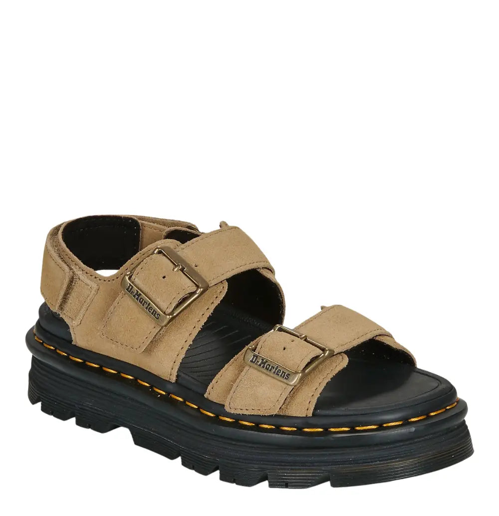 Zebzag Sandal - Savannah Tan - Womans Adjustable Sandal Dr Martens