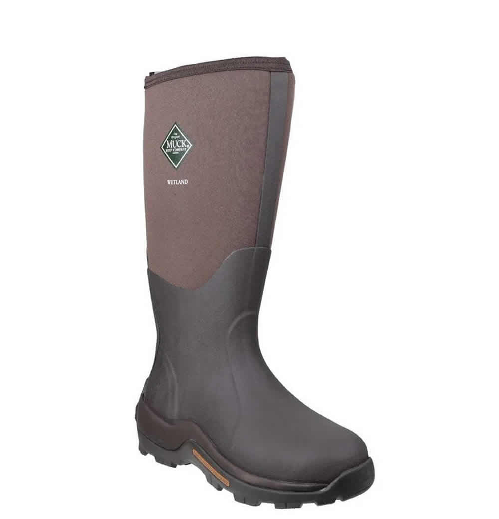 Wetland Hi Patterned Wellington