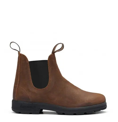 1911 - Tobacco Waxed Suede Boots Blundstone