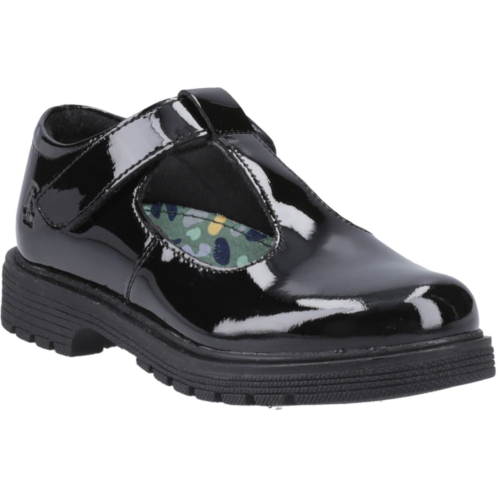 Gracie Junior Patent School Shoe