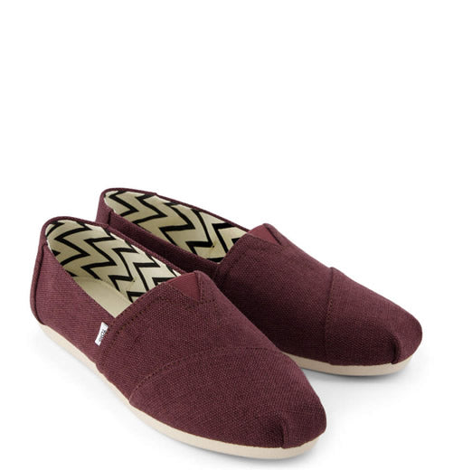 Alpargata Shoe - Burgundy