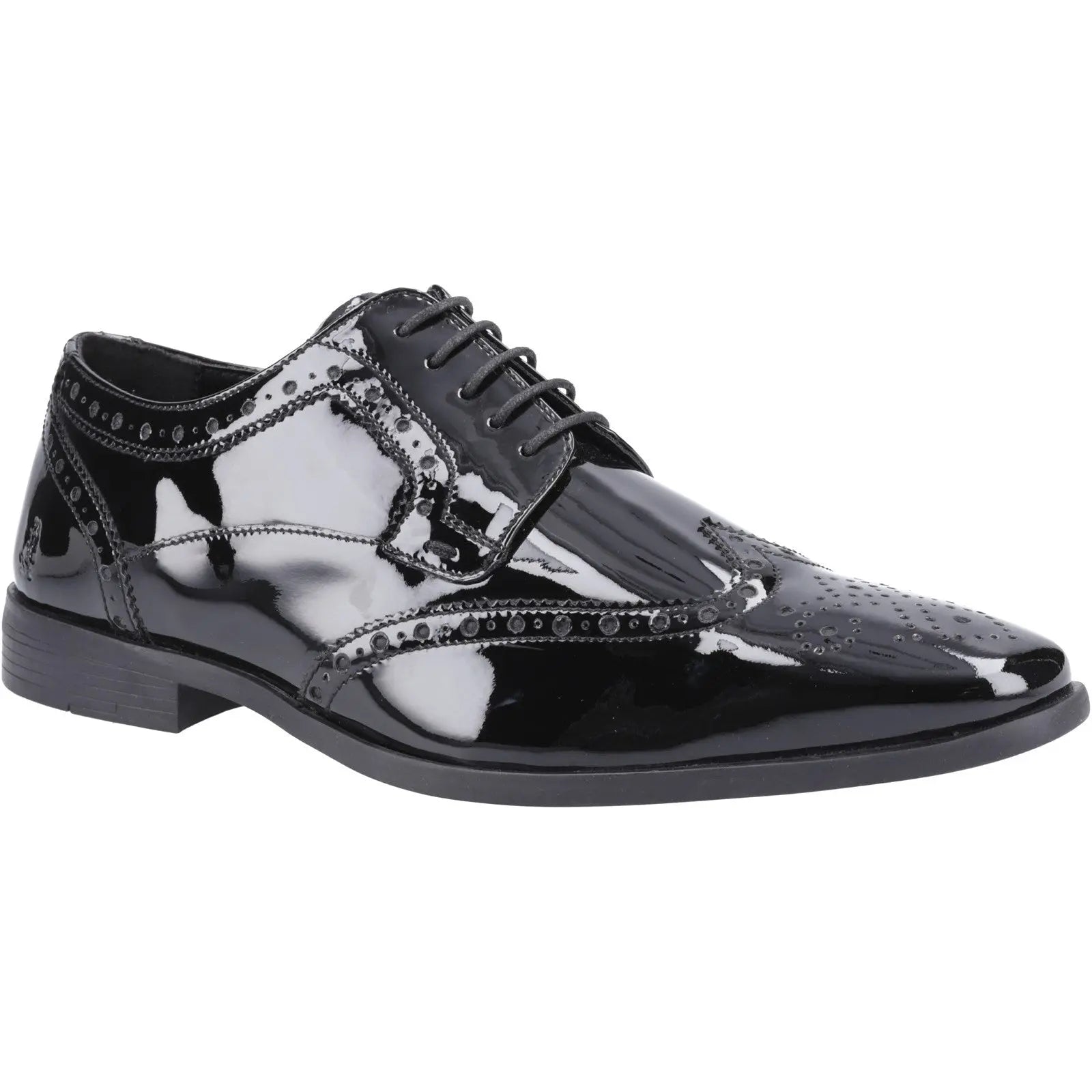 Elliot Brogue Patent Hush Puppies