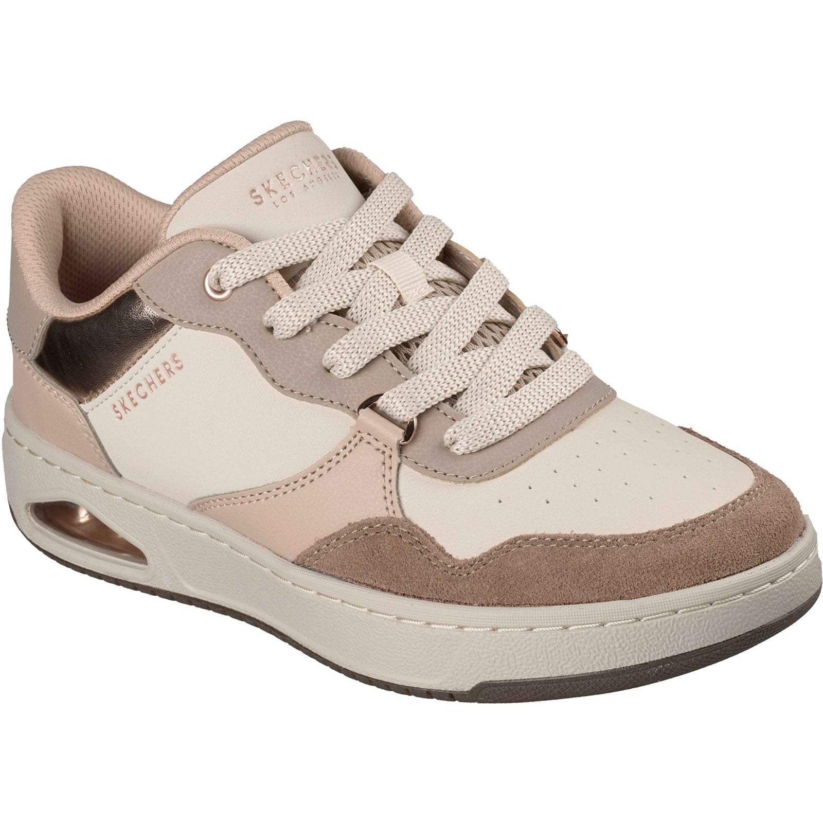 Skechers UNO CTL Subtle Shimmer Court Trainers Skechers