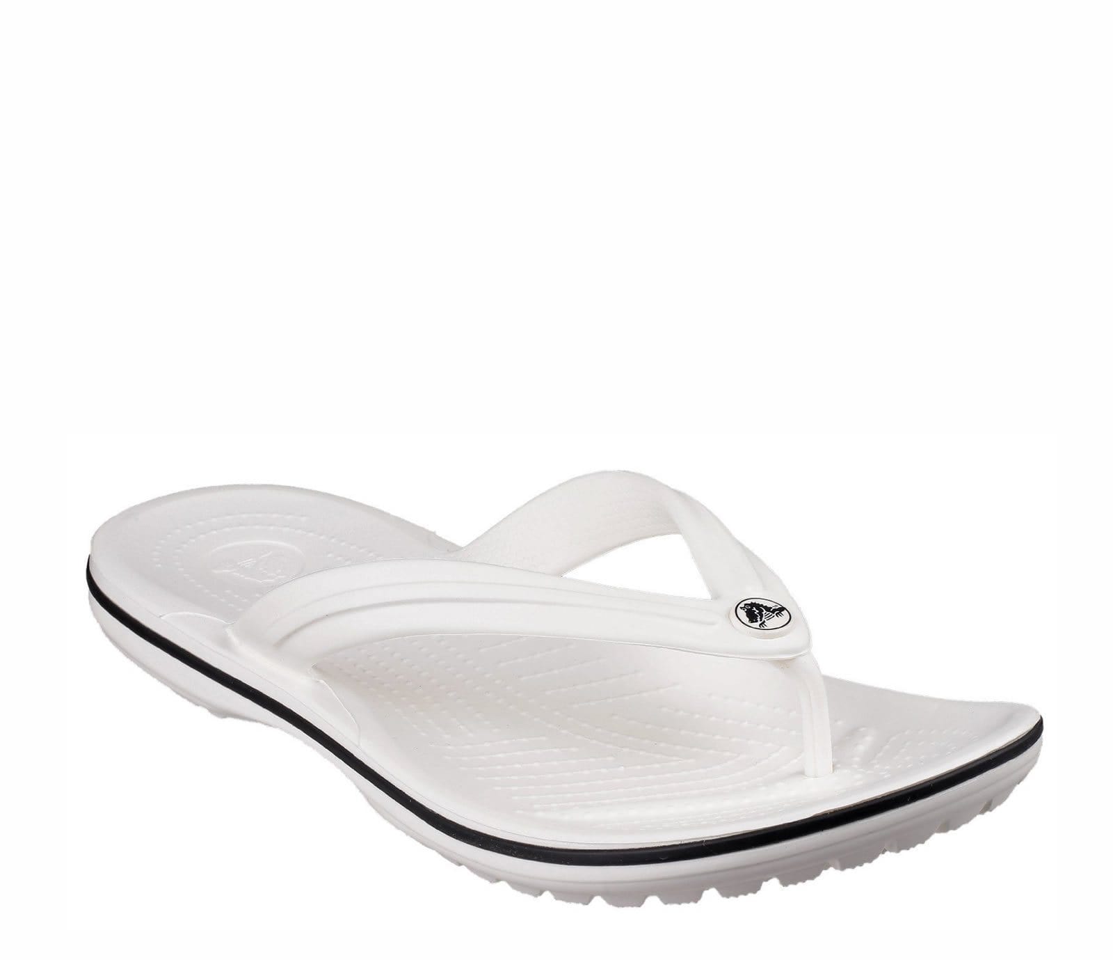 Crocband Flip - White - The Boot Company