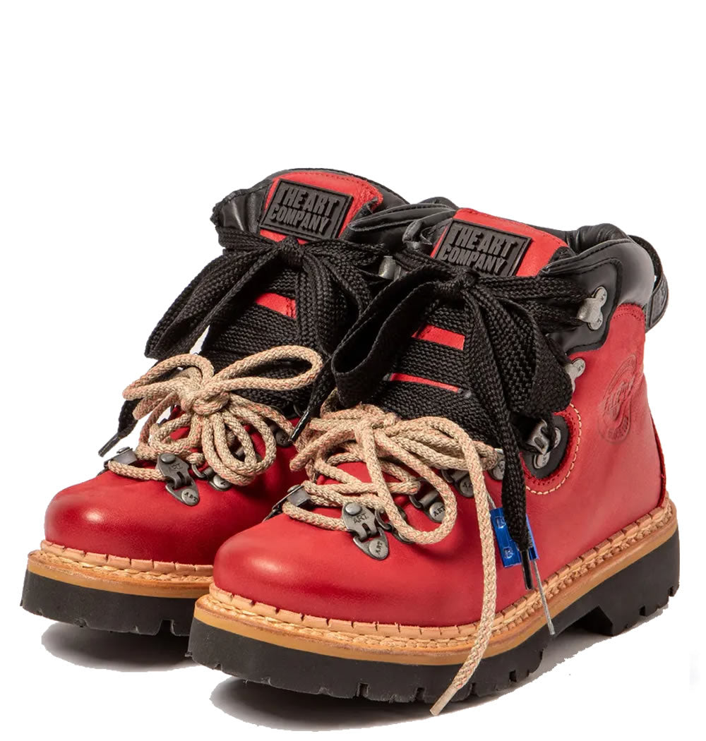 ART 0030 Roma - Red Alpine Boot