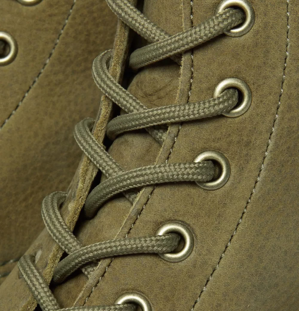101 - Muted Olive Tumbled Nubuck
