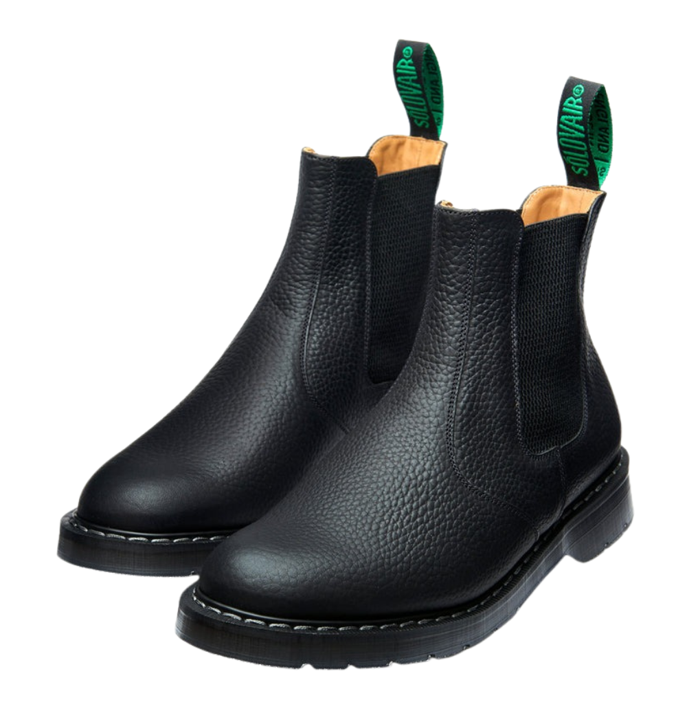 Dealer Boot - Black Greasy Grain