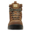 3056 Brown - Side Zip Safety Boot