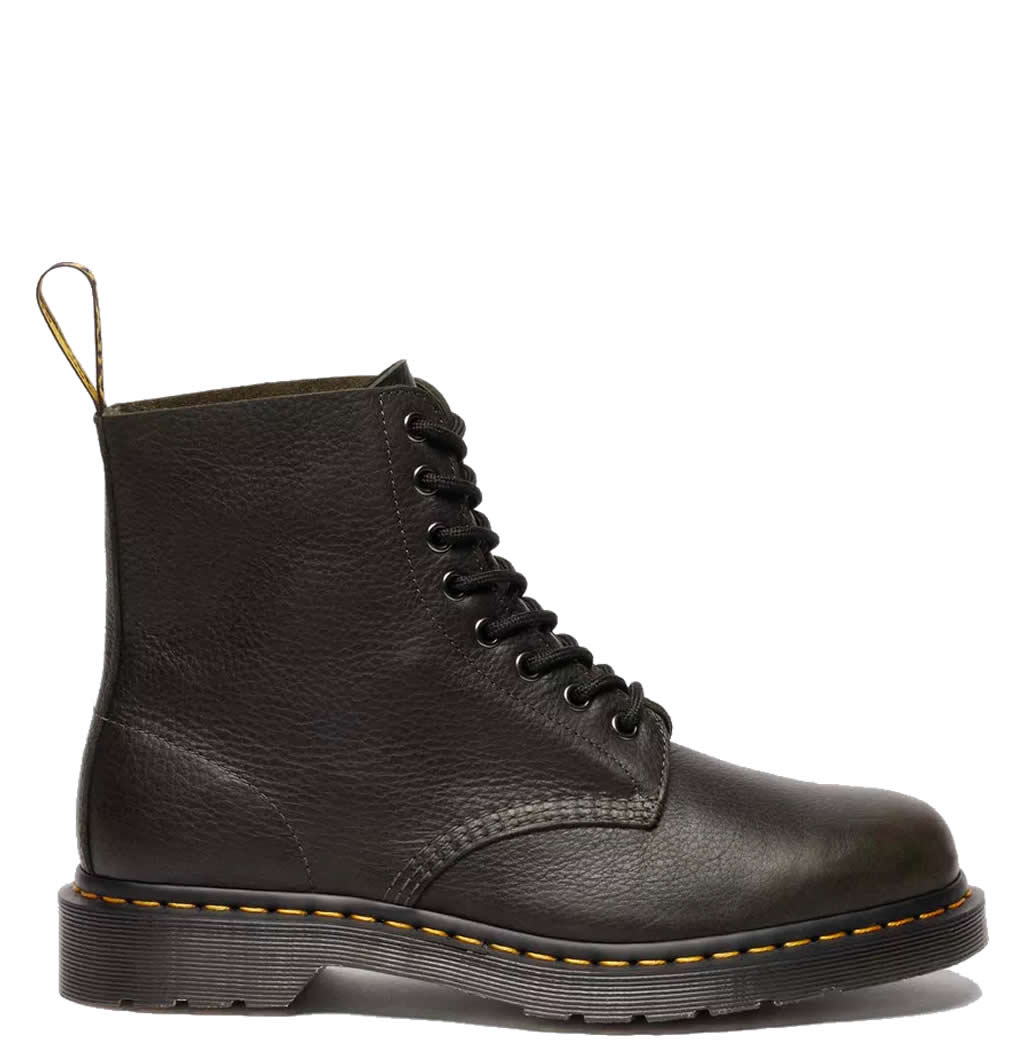 1460 Ambassador - Forest Green Leather Boots