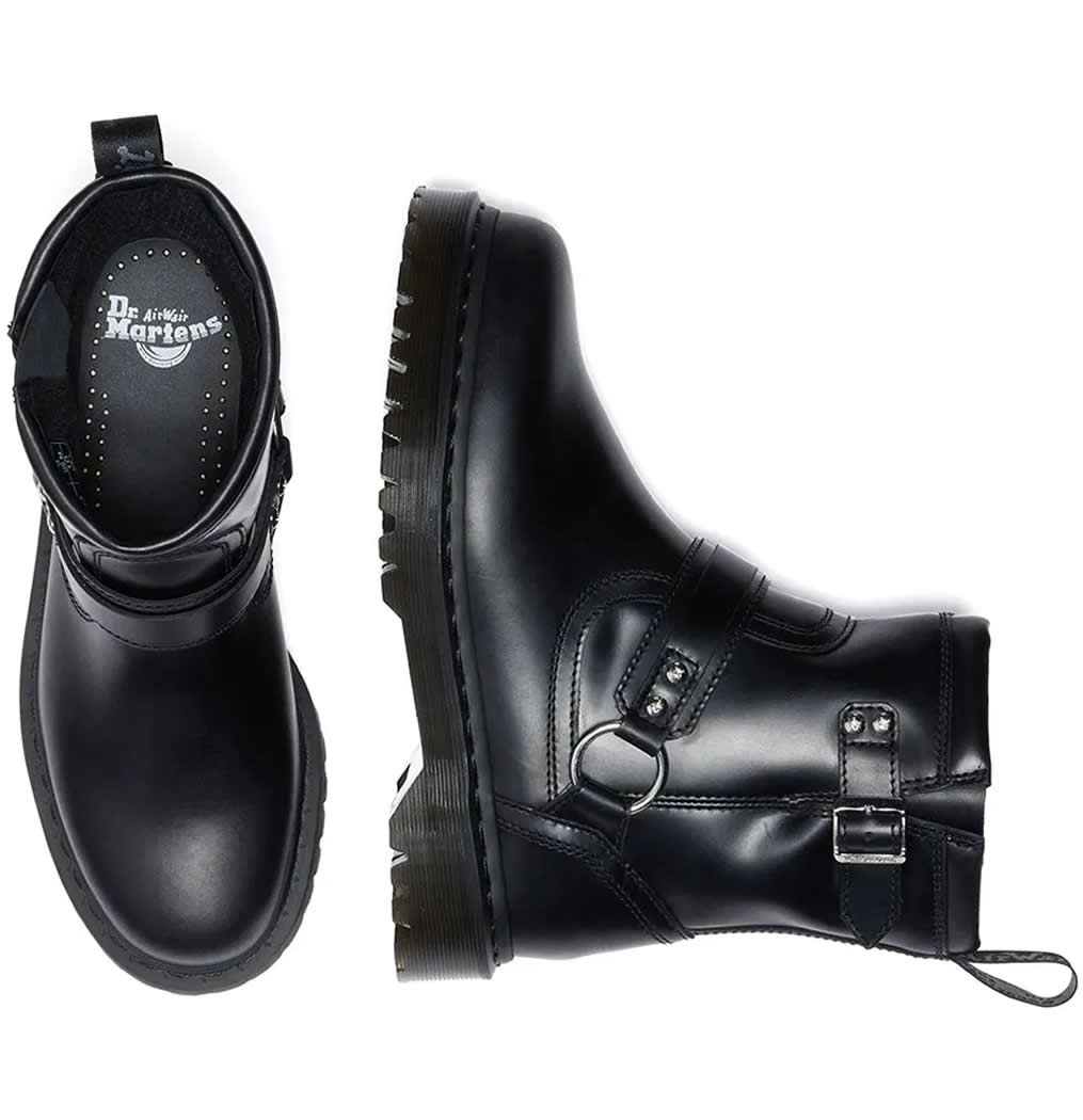 Anistone Hrns - Hi Shine Black Leather