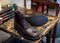 Astronaut Boot - Burgundy Rub-off