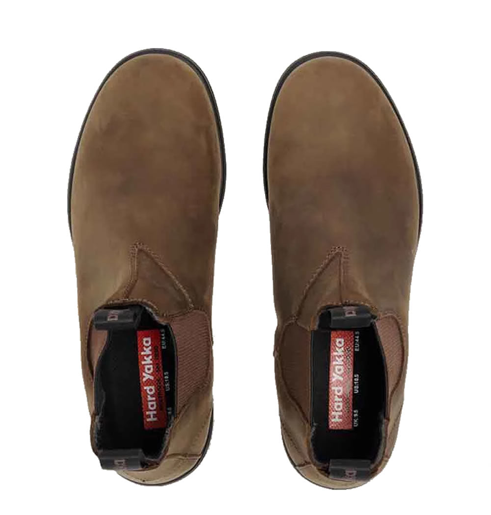 Brunswick - Saddle Brown Leather Boots