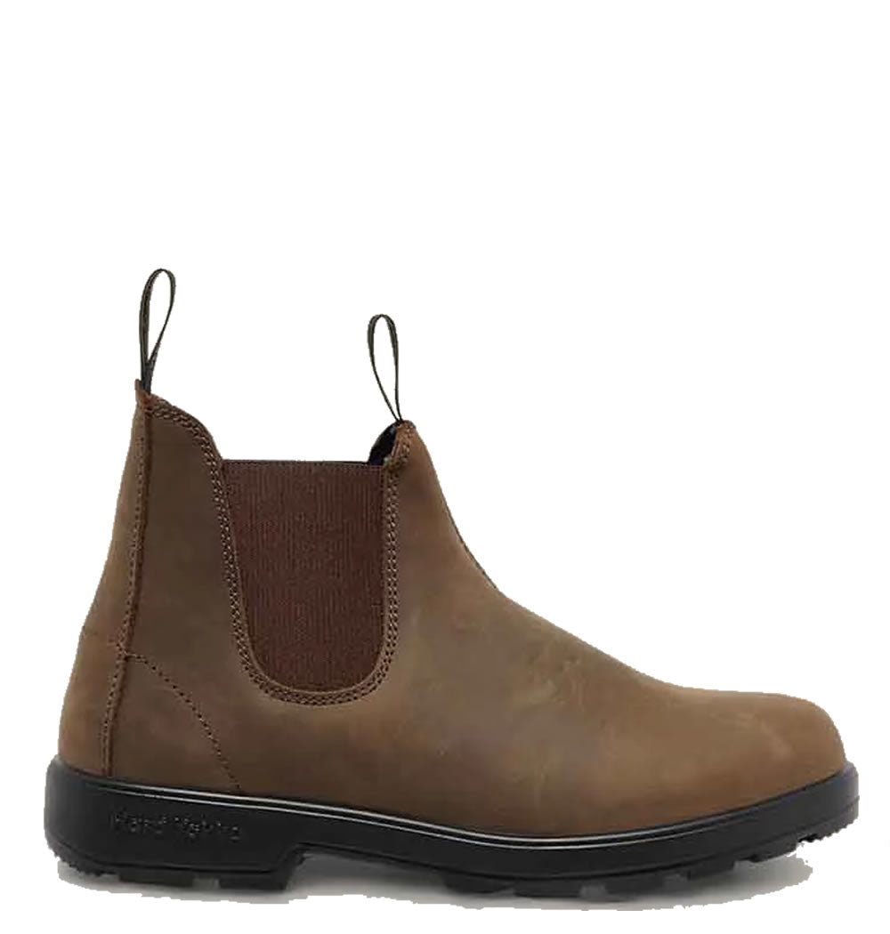 Brunswick - Saddle Brown Leather Boots
