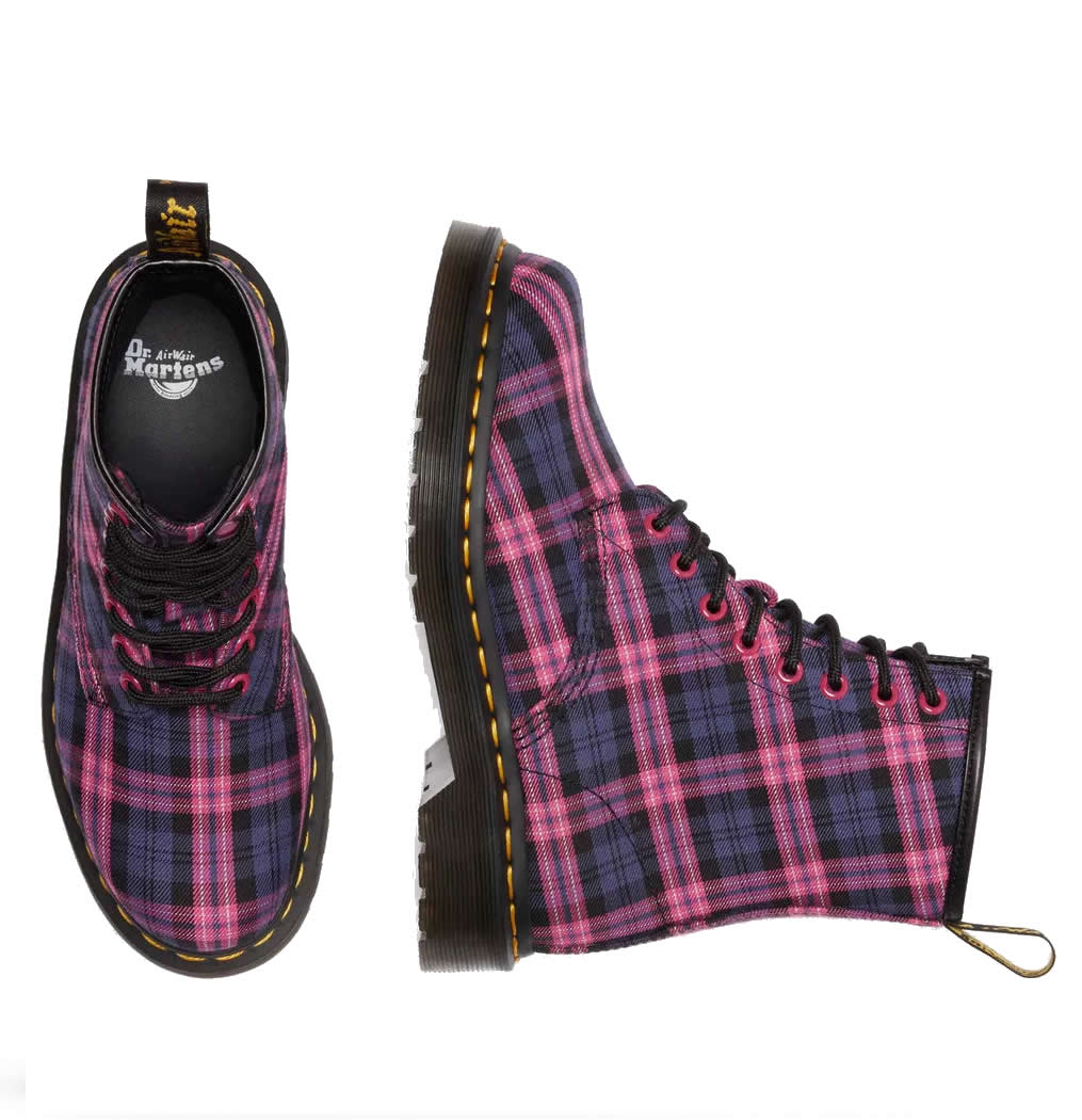 1460 Tartan - Pink Multi