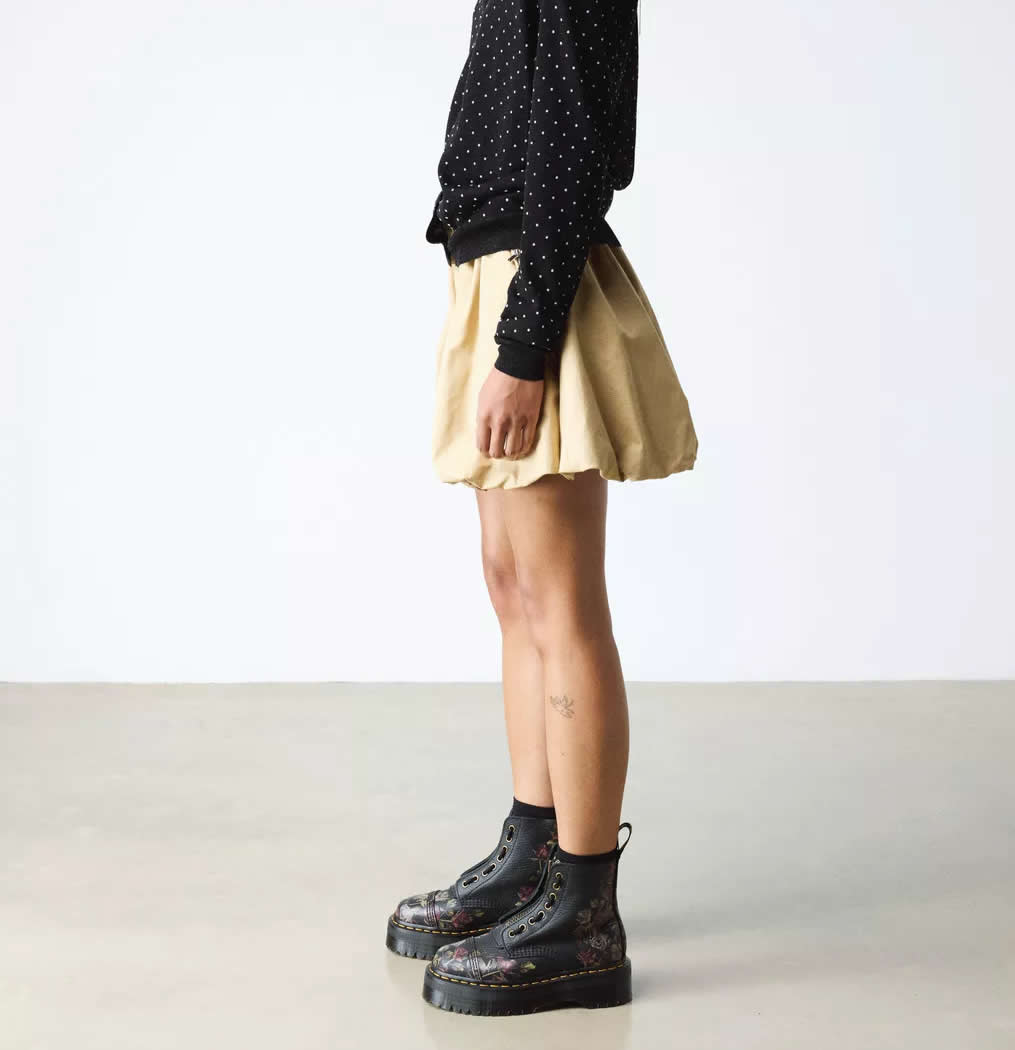 Sinclair BEX - Decayed Rose Zip Boot