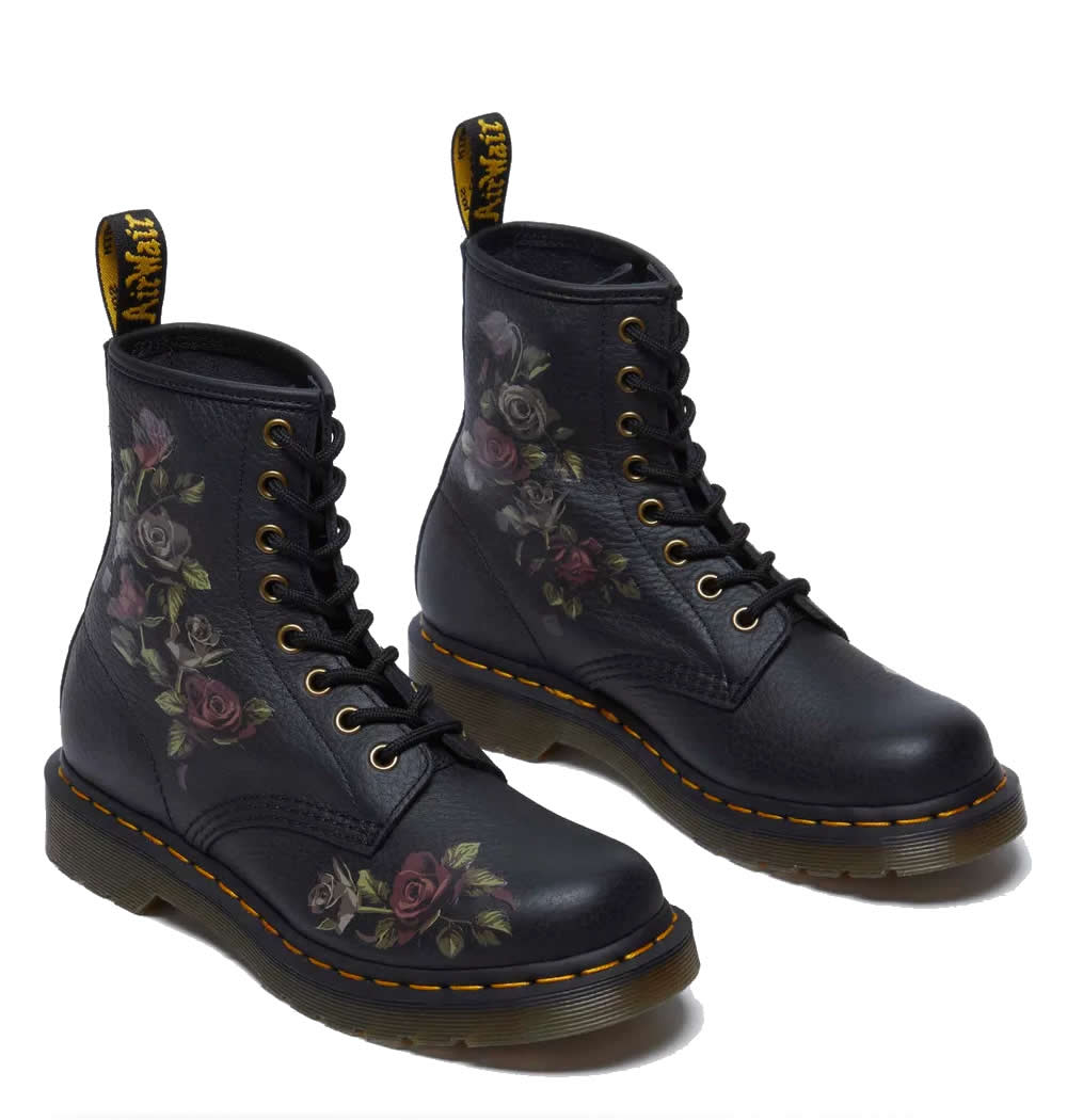 1460 - Decayed Rose Virginia Boots