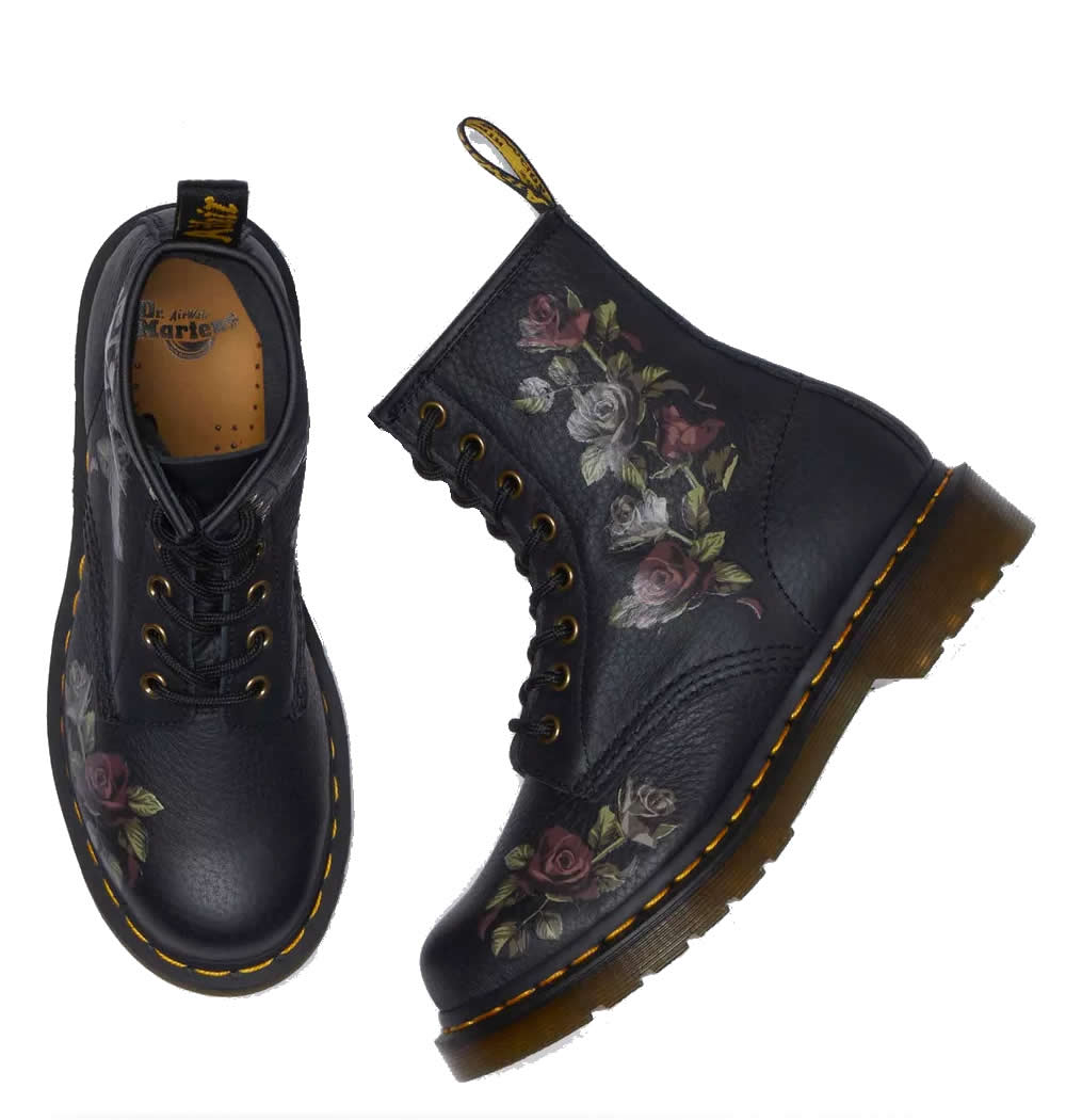 1460 - Decayed Rose Virginia Boots