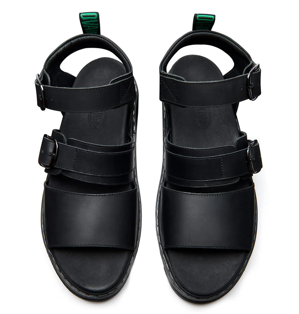 Lavendon - Black Leather Sandal