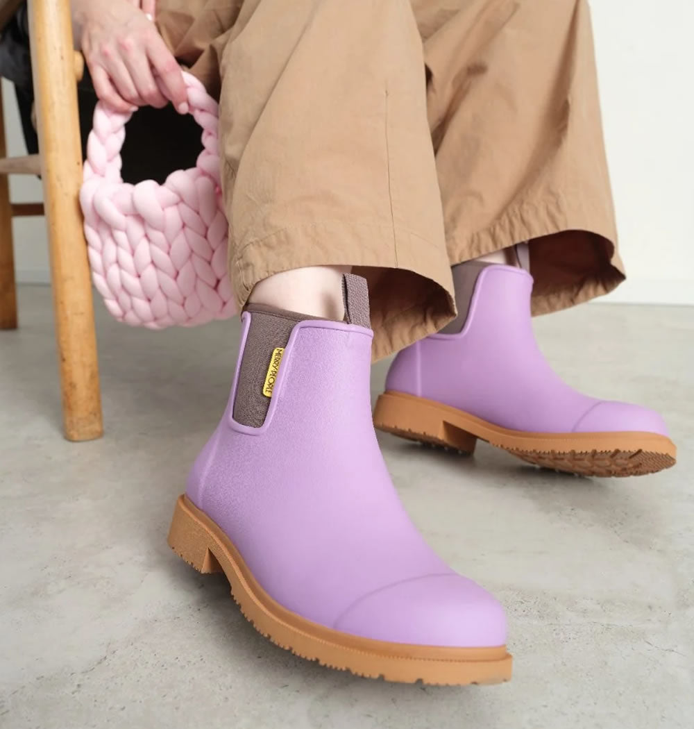 Merry People Bobbi Waterproof Boots in Lilac