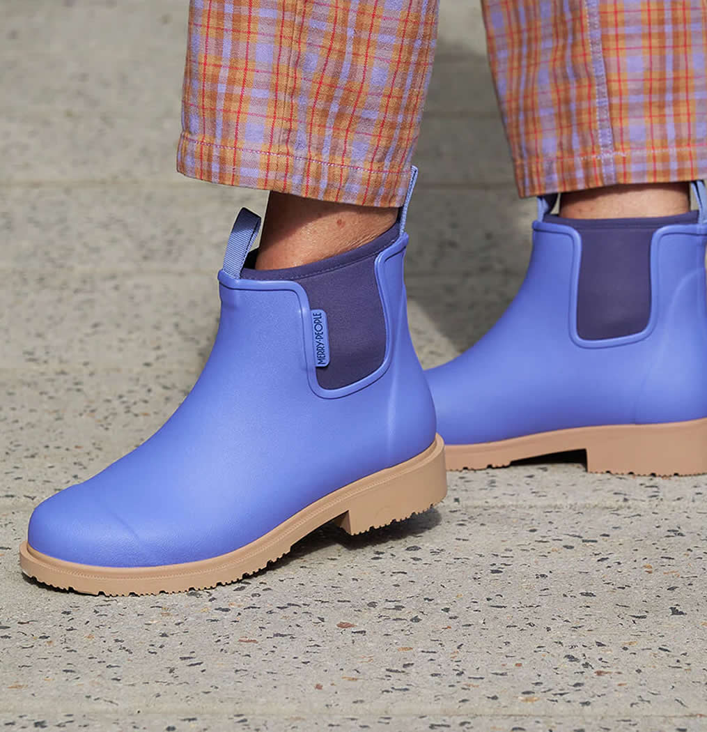 Bobbi Ankle Boot - Violet Blue